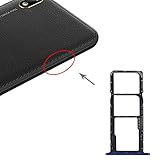 RANJINPAT SIM-Karten-Behälter + SIM-Karten-Behälter + Micro-SD-Karten-Behälter for Huawei Y5 (2019) (Farbe : Blue)