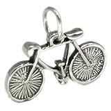 Maldon Jewellery Fahrrad-Anhänger aus Sterling-Silber 925, SSLP1240, Stück 1