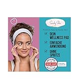 2in1 Sandy Skin® | Wiederverwendbare Zornesfalten Pad & GRATIS Augen-Pads I 2 x Zornesfalte I Anti Falten Pads Zornesfalte I Stirnfalten I Augen Pads Falten Reduk