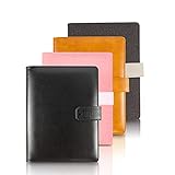 LIFEBOARD® PREMIUM Ringbuch DIN A5 - Nachfüllbar ohne Papier - Notizbuch - Organizer - Terminplaner - Kalender - Journal - Rezeptbuch - Tagebuch - Reisetagebuch - 6er Lochung schwarz by ENDLICH ERFOLG