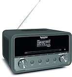 TechniSat DIGITRADIO 584 – Stereo DAB+ Internetradio (CD-Player, Wireless-Charging, Alexa Sprachsteuerung, WLAN, Bluetooth, USB, Wecker, Equalizer, 2 x 10 Watt Lautsprecher, Kompaktanlage)