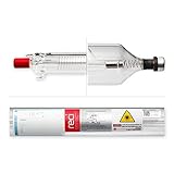 EU STOCK Cloudray RECI CO2 Glas Laserröhre Laser Tube W6 130W 140W 150W 1650mm Dm. 80 mm für Laser Gravier- und Schneiden M