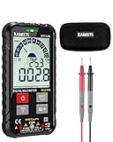 KAIWEETS 112B Digital Multimeter, intelligentes Messgerät palmgroßer Stromprüfer CAT III 600 V, True RMS Auto-Range, misst Spannung,Kapazität, Wiederstand für Elektrik