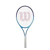 Wilson Tennisschläger Ultra Blue 25, Für Kinder von 9 - 10 Jahren, Carbonfaser/Legierung, Blau, WR053810H