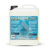 INOX® Pool Booster - 10L - Effektiver Algenvernichter Pool - Flüssiges Algizid für Pool - desinfizierendes Reinigungsmittel gegen Algen - Hochwirksame Pool C