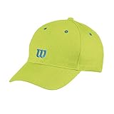 Wilson Jugend Cap, YOUTH TOUR W CAP, Baumwolle, Grün (Lime Popsicle), Einheitsgröße, WR5008002