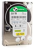 Mediamax 3TB interne Festplatte HDD, 3,5 Zoll SATA III, 6.0 Gb/s Cache 64MB, RPM: 7200 (U/min), 3000GB, WL3000GSA6472G, SATA Festplatte intern, Backup Festplatte für Desktop PC, Gaming Comp