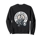 Vintage Biker Street Rebellion Motorrad Ride Custom Retro Sw