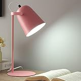 RAJYQODIS Schreibtischlampe, Verstellbare Tischleuchte Mit Hohlem Wärmeableitungsdesign, Augenschonende Nachttischlampen Für Schlafzimmer, Büro, Wohnzimmer (Color : D)