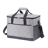 30 L Picknicktasche Faltbare Thermotasche Lunchpaket Picknicktasche Für Büro Camping Strand Auto Outdoor R