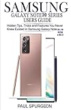 Samsung Galaxy Note 20 SERIES USERS GUIDE: Hidden, Tips, Tricks and Features You Never Knew Existed In Samsung Galaxy Note 20 | 20 Ultra & UI2.5