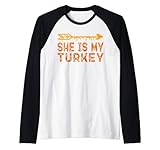 Herren 'She Is My Turkey', lustig, passendes Thanksgiving-Geschenk für Rag