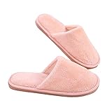 LYLY Herbst Winter Frauen Hausschuhe Unterseite Weiche Home Schuh Baumwolle Dicke Hausschuhe Indoor Slip-On Slides Bequeme Hausschuhe für drinnen und draußen (Farbe: Stil 1 Jade, Schuhgröße: 38 39)