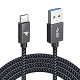 USB C Kabel, RAMPOW USB Typ C Ladekabel 2 Meter Kompatibel für Samsung Galaxy S21, iPad Pro 2021,Huawei P30 Pro,OnePlus 2/3, HTC 10/U11, Google Chromebook Pixel, Pixel C, GoPro Hero 5/6 usw - G