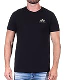 ALPHA INDUSTRIES Herren T-Shirt Camo Print Woodland camo (XL)