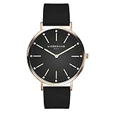 Liebeskind Berlin Damen Analog Quarz Uhr mit Leder Armband LT-0186-LQ