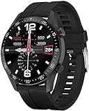 PKLG Smart Watch Bluetooth Anruf IP68 Wasserdicht Gesundheit Schlaf Herzfrequenz Fitness für Android IOS(B)(B)