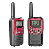 Walkie Talkies für Erwachsene Long Range 4er-Pack 2-Wege-Funkgeräte Bis zu 5 Meilen Reichweite im offenen Feld 22-Kanal FRS/GMRS Walkie-Ta-Walkie-Talkies 3er-Pack mit Ohrhö