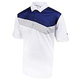 Island Green Herren-Golf-Polo-Shir, atmungsaktiv, feuchtigkeitsableitend, flexibel XL Weiß/B