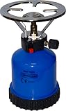 THERMOGAS-PITSOS  Kartuschenkocher für Anstech-Gaskartuschen 190 gr. - Gaskocher PK95 (PK95 PIEZO - Blau)