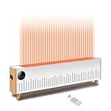 Konvektionsheizungen für Fußleisten, elektrische Sockelheizungen mit Fernbedienung, wasserdicht, Heizung mit zwei Geschwindigkeiten, energiesparend, Heimbad mit doppeltem Zweck