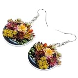 Ohrring Acryl Cartoon Sukkulente Bonsai Ohrringe Tropfen Baumeln Topf Blume Kaktus Kraut Pflanze Schmuck Für Frauen Mädchen 2022 Geschenk
