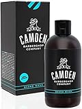 2-in-1 Bartshampoo von Camden Barbershop Company ● hergestellt in Großbritannien ● natürliche Bartpflege & Gesichtsreinigung ● frischer Duft ● ohne Parfüm ● 250