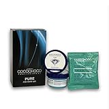 COCOCHOCO Professional Brasilianisches Keratin Pure (200 ml) und Reinigendes Shampoo (50 ml) - Komplex Keratin Kur für Haarglättung - Geeignet für Blondes Haar - Formaldehyd frei Hair T