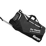 Kempa Sporttasche Trolley Teamline MEDIUM 59 x 31 x 33 cm 60 L + Aufdruck N