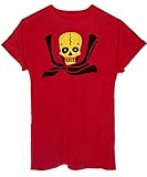 iMage T-Shirt Fantaman Atlantische Cartoon 80er Jahre - Anime und Videogames - by, iMageT-IT-0687-M-RED-03, Rot, iMageT-IT-0687-M-RED-03 Larg