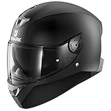 Shark Motorradhelm SKWAL 2, schwarz mat, M