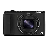 Sony DSC-HX50 Digitalkamera (20,4 Megapixel, 30-fach opt. Zoom, 7,6 cm (3 Zoll) LCD-Display, Full HD Video, WiFi) mit 24mm Sony G Weitwinkelobjektiv schw