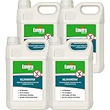 Envira Holzwurm-Spray - Holzwurm Ex Gegen Holzschädigende Insekten Mit Langzeitschutz - Auf Wasserbasis - 4 x 5L