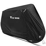 Fahrradabdeckung, Fahrradschutzhülle Abdeckung, Fahrrad Schutzhülle, Anti Staub, Hohe Elastische Reifenpaket, Kratzfest, Schutzausrüstung Garage Für Mountainbikes Falträder MTB Rennrad (Schwarz)