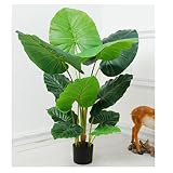 Künstliche Mini- Topfpflanzen Große gefälschte Kunststoff Eukalyptus Blätter Pflanzen for Home Büro Schreibtischzimmer Grüne Dekoration (Color : B)