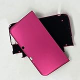 GOZAR Mehrfarben-Aluminium-Hartmetall-Fall-Shell für 3DS XL LL - Rose R