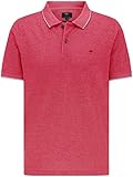 FYNCH-HATTON Herren Poloshirt Kurzarm mit Kontrastdetails am Kragen und Ärmel, 4XL Hib