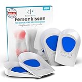 Fersensporn Einlagen Orthopädische Geleinlagen für Schuhe - 2 Paar Gel Einlegesohlen zur Schmerzreduktion - Bequeme Profi Schuheinlagen - Einlagen Fersensporn (Herren)