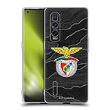 Head Case Designs Offiziell Offizielle S.L. Benfica Torwart 2021/22 Crest Kit Soft Gel Handyhülle Hülle kompatibel mit Oppo Find X2 Pro 5G