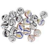 Amagogo 20 Stück / Set 25mm Glasmurmeln Bulk für Marmorspiele Kids Toy Party F