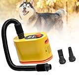 Luckyzl Zuhause Haartrockner für Hunde, Katzen Hunde Hohe Geschwindigkeit Haartrockner, es Ist für Den Schönheitssalon und Den Heimgebrauch Geeignet. (Color : Yellow)