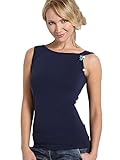 SENSI' Top Damen mit Brosche Nahtlos Made in Italy