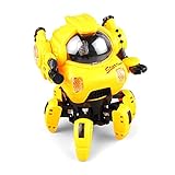 AYily Octopus Roboter Spielzeug, Singen Tanzen 6 Krallen Roboter, Krake Roboter mit Licht und Musik Geburtstag Geschenk Spielzeug für Kinder Frühe Bildung Baby Spielzeug