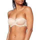 Huber Damen Bra Selection Bandeau BH Beige (Nude 010719), 85C (Herstellergröße: 85)