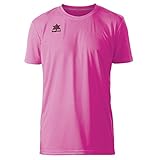 Luanvi Herren Rosa Pol | Atmungsaktives T Shirt Sportshirt Kurzarm Farbe, 4XS
