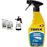 SONAX Schaum+Wasch-Paket: Xtreme RichFoam Shampoo (2 x 5 Liter) + FoamSprayer 1 Liter-Reichhaltige Aktivschaum-Formel & Rain-X 26064 Original Regen-Abweiser, Original Rain Repellent, Rain-X, 500