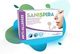 SANISPIRA Nasenfilter Anti-Allergie gegen Heuschnupfen, Pollen, Milben& Allergien 10 Stück (M)