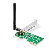 TP-Link TL-WN781ND interne PCI-Express WLAN Netzwerk Karte (PCI-E Adapter für bis zu 150Mbits/s (2,4GHz), externe abnehmbare Antenne, kompatibel zu Windows 10/8.x /7/ XP/Vista, Linux)