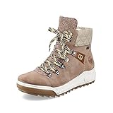 Rieker Damen Winterstiefel Y4731, Frauen Stiefel,wasserdicht,riekerTEX,Women's,Woman,Ladies,Boots,Winterstiefel,Winterschuhe,beige (65),37 EU / 4 U