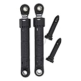 DL-pro Stoßdämpfer 90N für Bosch Siemens Neff Balay 11030890 448032 00448032 Lochabstand 8mm Quelle Privileg 02200590 Suspa Reibedämpfer Dämpfer für Maxx Classix Logixx W